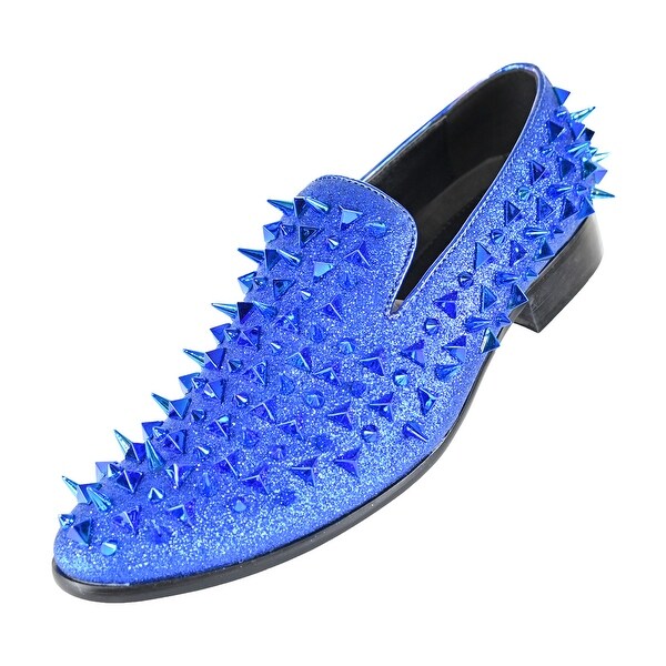 studded smoking slippers
