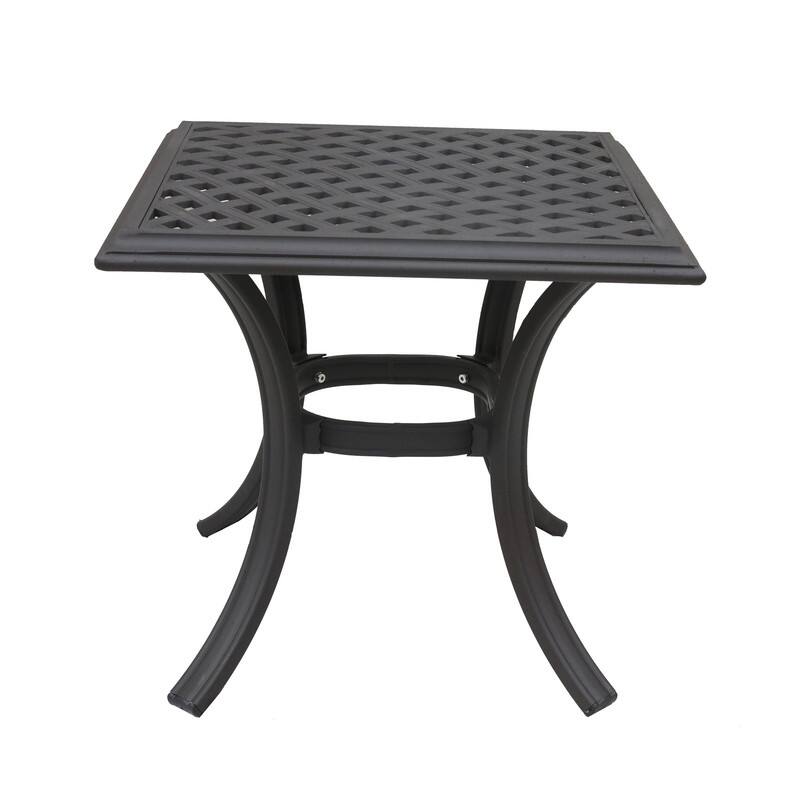 Torino Aluminum 21 Inch Standard End Table