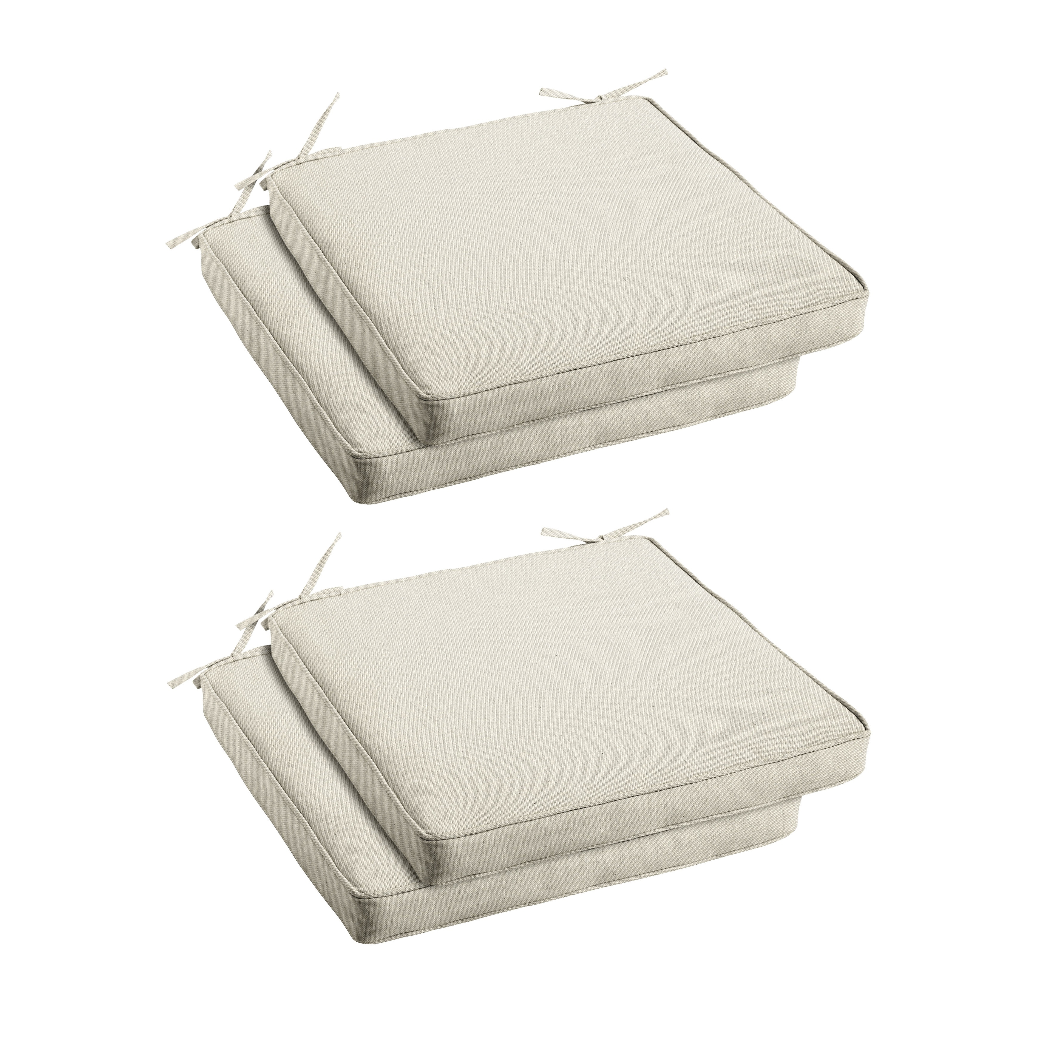 Sorra Home Sunbrella Outdoor Corded Chair Cushion