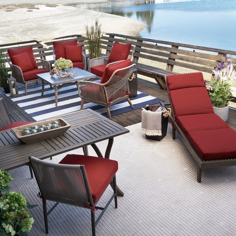 ARDEN Oceantex Outdoor Chaise Lounge Cushion 72 x 21