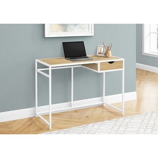Compact Computer Desk with Small Storage Drawer - Bed Bath & Beyond ...