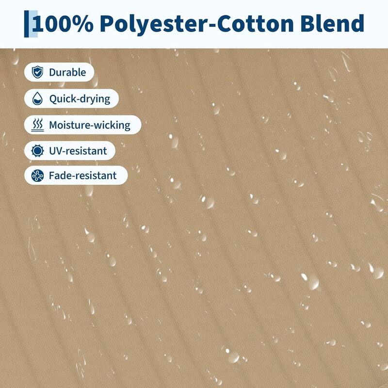 2 in 1 Outdoor Hammock with Cotton Rope and Polyester Pad for Patio, Backyard, Garden, Beach