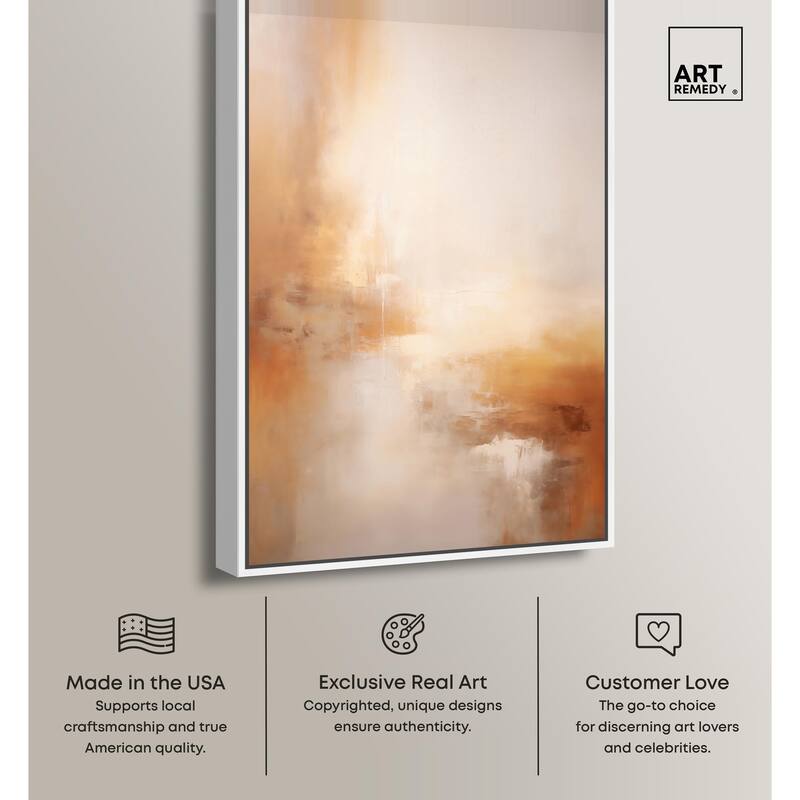 Dusky Dunes Canvas by Art Remedy