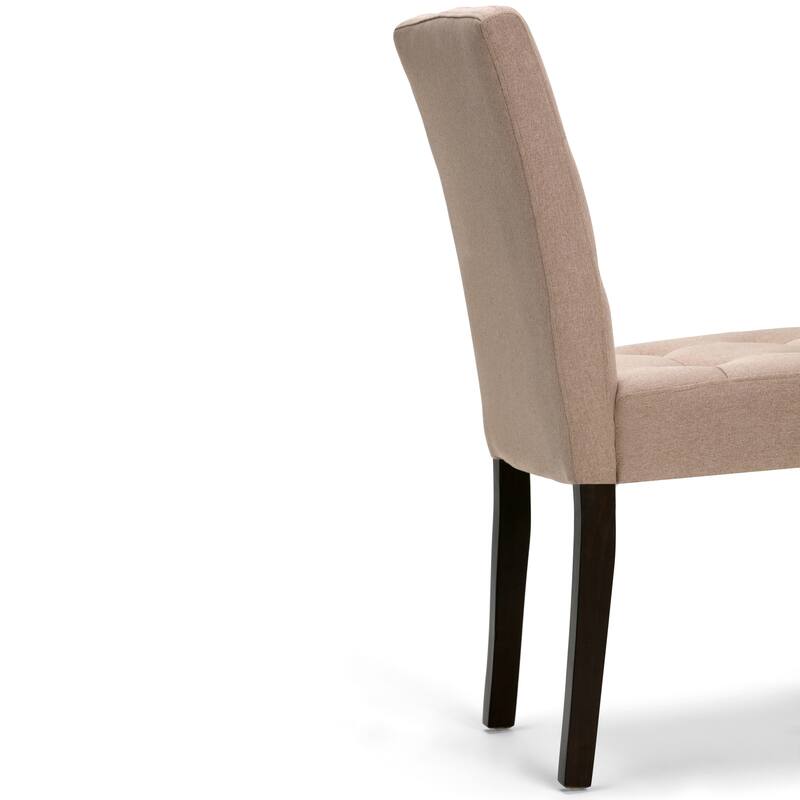 WYNDENHALL Jefferson Contemporary Parson Dining Chair (Set of 2) - 18.9"w x 23"d x 35.8"h