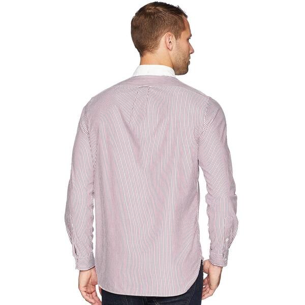 Shop Ralph Lauren Mens Lightweight Oxford Striped Shirt X Large Xl