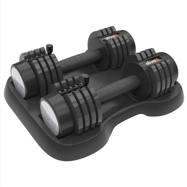 Pair of 12.5 LB Glide Tech Adjustable Dumbbell Bed Bath Beyond 32693953