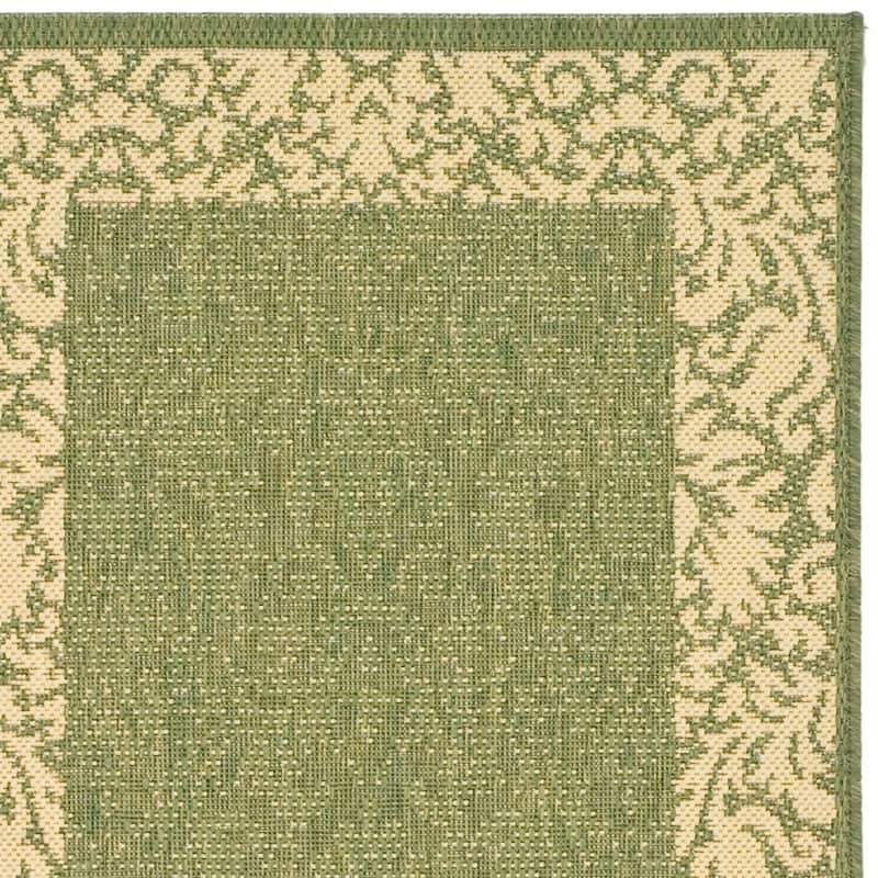 SAFAVIEH, Courtyard Foelke Indoor/ Outdoor Patio Backyard Rug