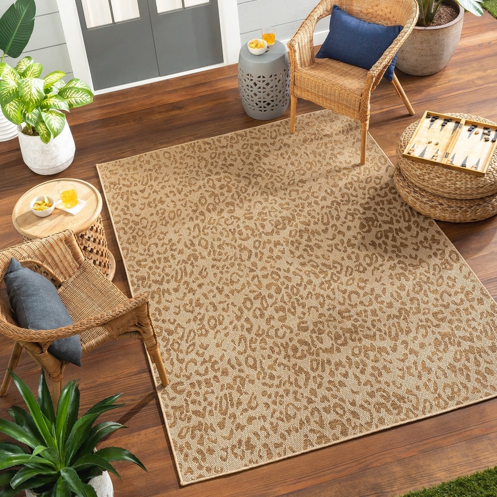 Livabliss Pismo Indoor/ Outdoor Animal Print Area Rug