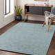 preview thumbnail 1 of 16, Hand-Woven Bowmont Solid Indoor Area Rug