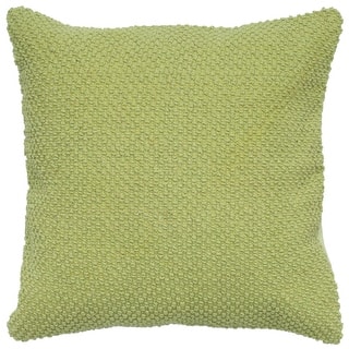 Rizzy Home Transitional Solid Light Texture Throw Pillow, 20-inch