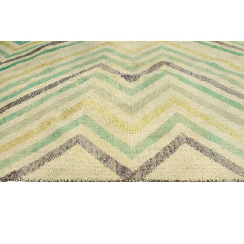 Balochi Zia Ivory/Grey Rug - 8'8" x 11'6"