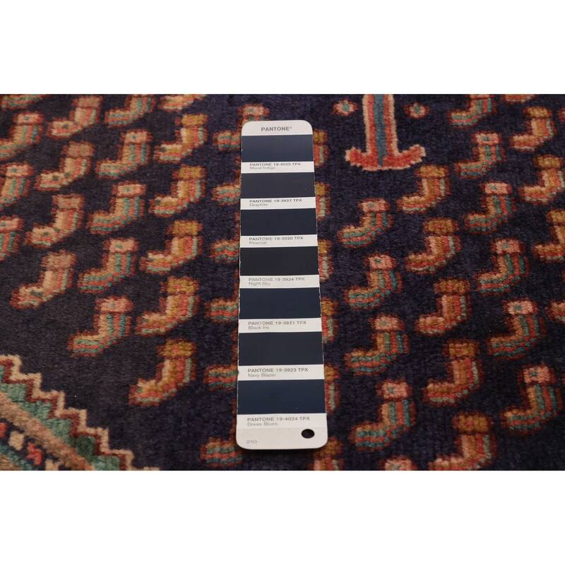 ECARPETGALLERY Hand-knotted Anadol Navy Wool Rug - 5'4 x 9'5