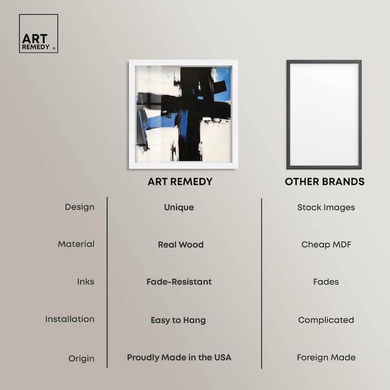 Blue Streak II Shadowbox by Art Remedy