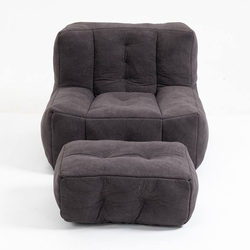 Fluffy Bean Bag Chair Comfortable Bean Bag for Adults and Children
