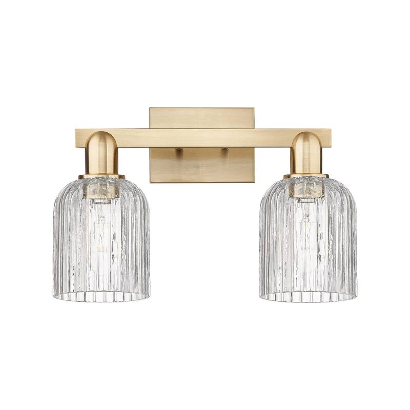 Innovations Lighting Downtown Urban - Bridal Veil - 2 Light 16" Bath Vanity Ligh