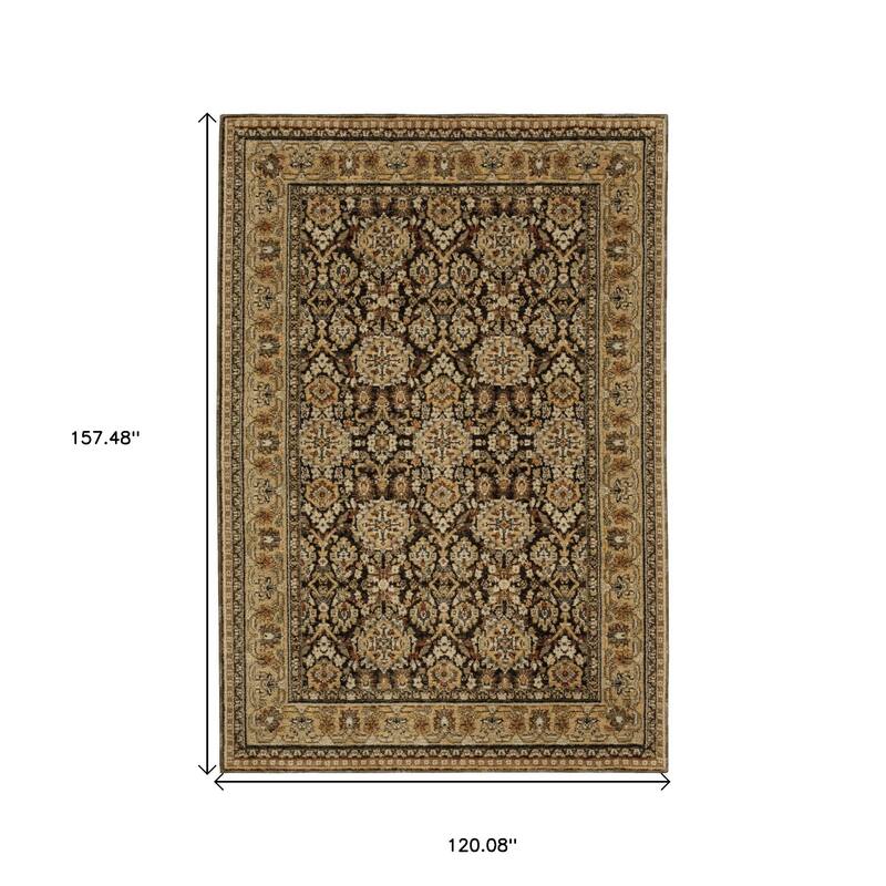 HomeRootsOriental Traditional Rectangle Area Rug