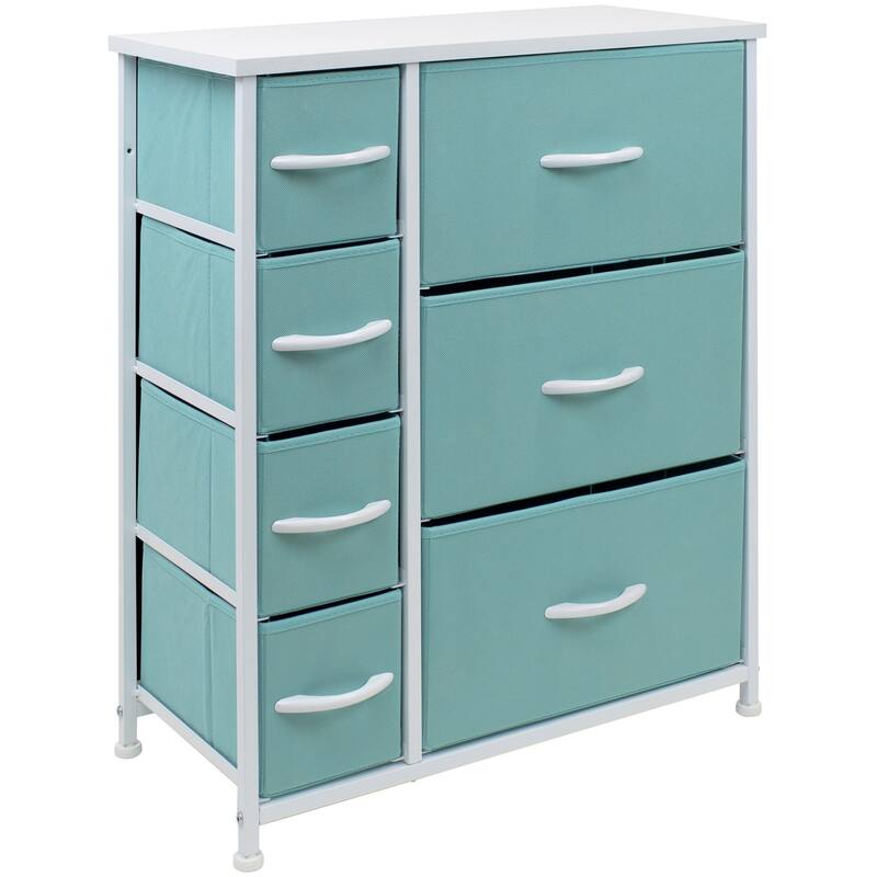 Dresser w/ 7 Drawers, Furniture Storage & Chest Tower for Bedroom