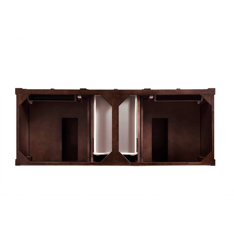 James Martin Vanities Brittany 60" Double Vanity, Burnished Mahogany