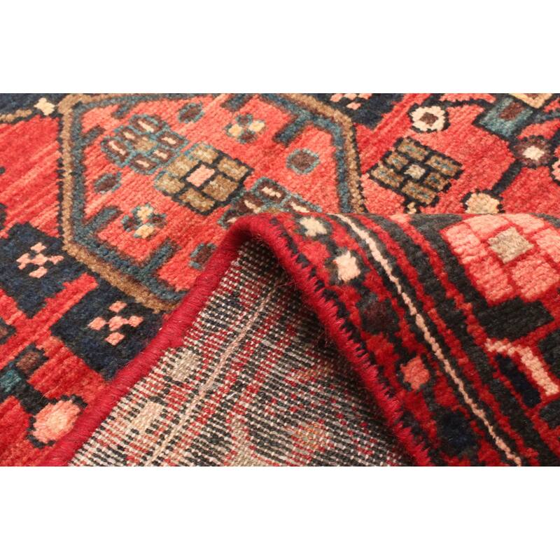 ECARPETGALLERY Hand-knotted Andelz Red Wool Rug - 5'11 x 9'4