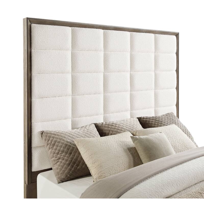 Durango Panel Bed Taupe Oak