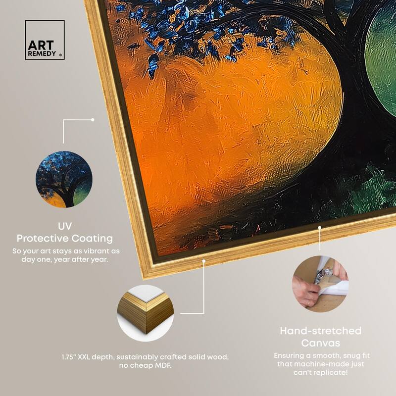 Tree of Opposites II Canvas by Art Remedy