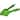 Chef Craft Plastic Lime / Lemon Squeezer, Green