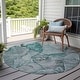 preview thumbnail 51 of 84, Machine Washable Indoor/ Outdoor Abstract Chantille Rug