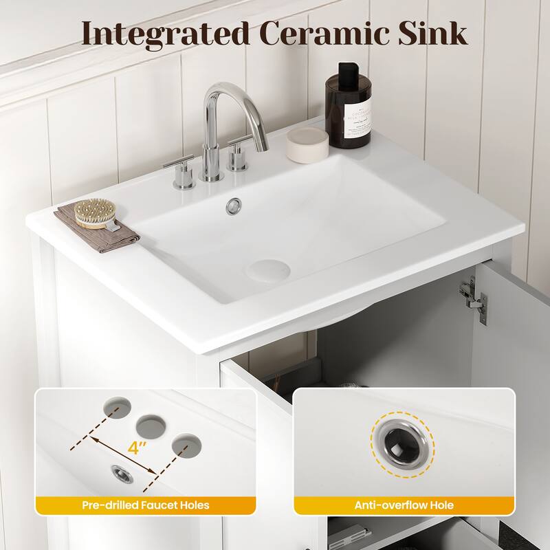 24'' Bathroom Vanity with Sink