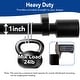 preview thumbnail 6 of 14, Deconovo 1 Inch Adjustable Curtain Rods for Window Steel Tube