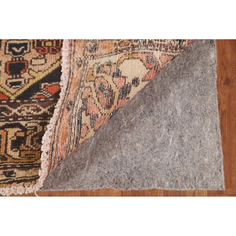 Garden Design Bakhtiari Persian Vintage Area Rug Handmade Wool Carpet - 4'11"x 9'10"
