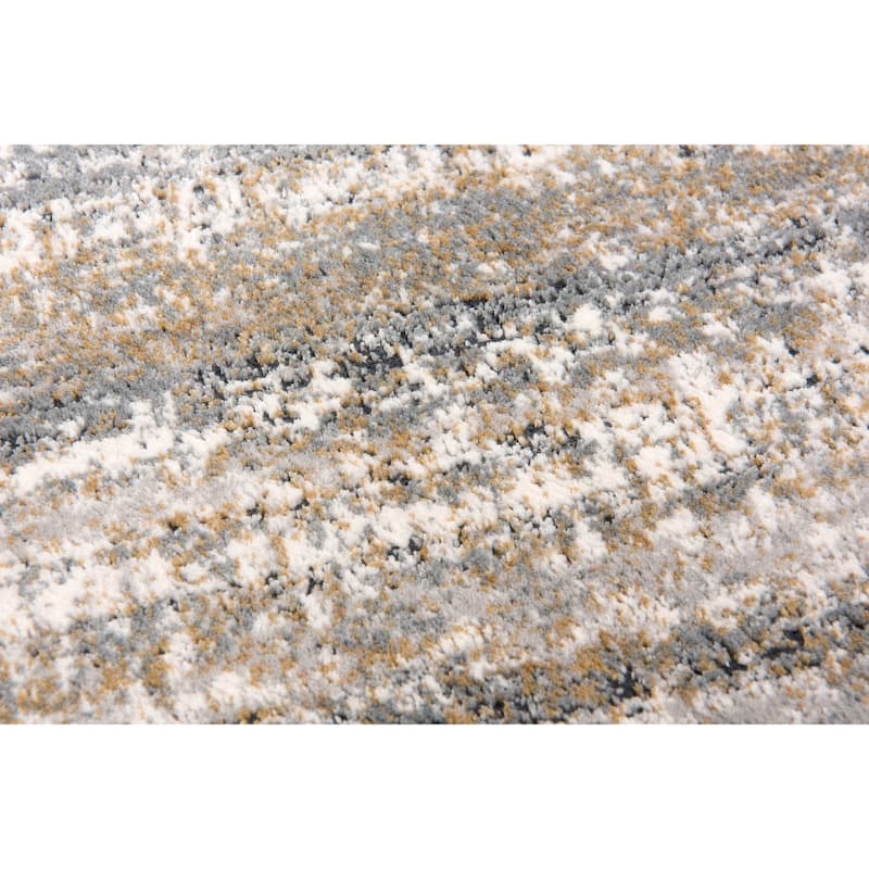 Christian Abstract Striped Area Rug