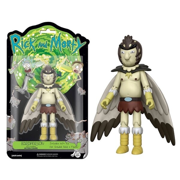 Shop Rick And Morty 5 Funko Action Figure Bird Person Multi Overstock 17155419