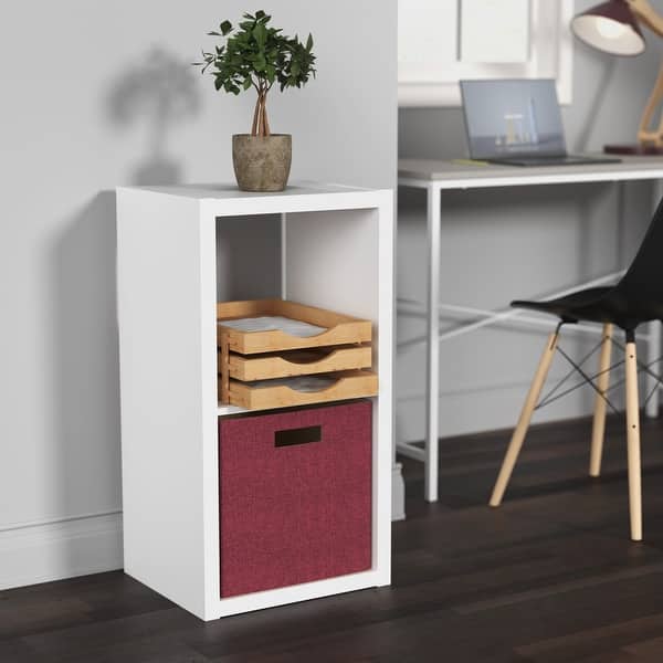 slide 2 of 22, ClosetMaid Decorative Storage 2-Cube Organizer