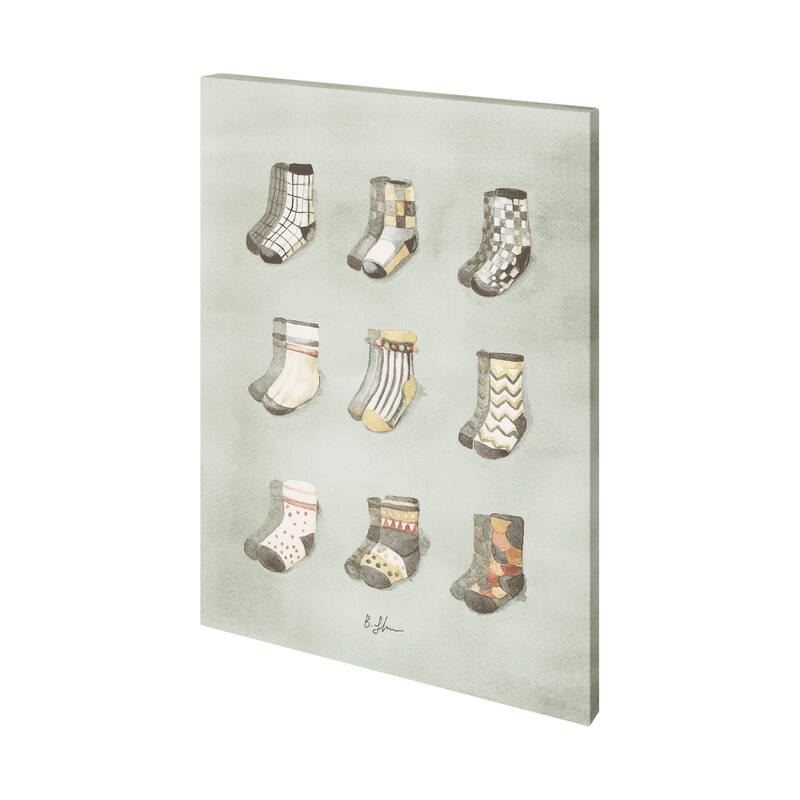 Sock II (27 x 36) Canvas Art Print - Small