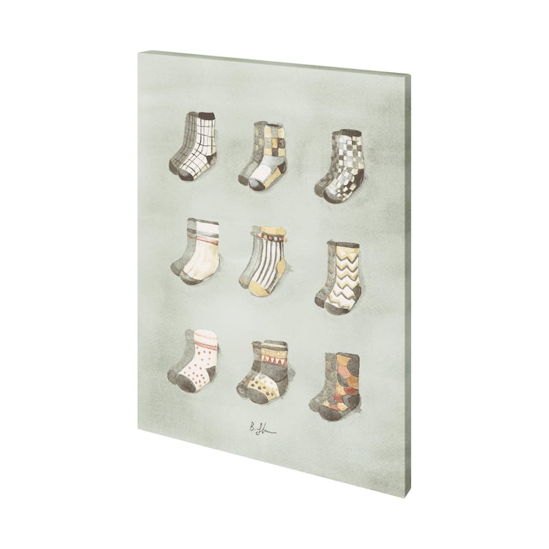 Sock II (36 x 48) Canvas Art Print - Large