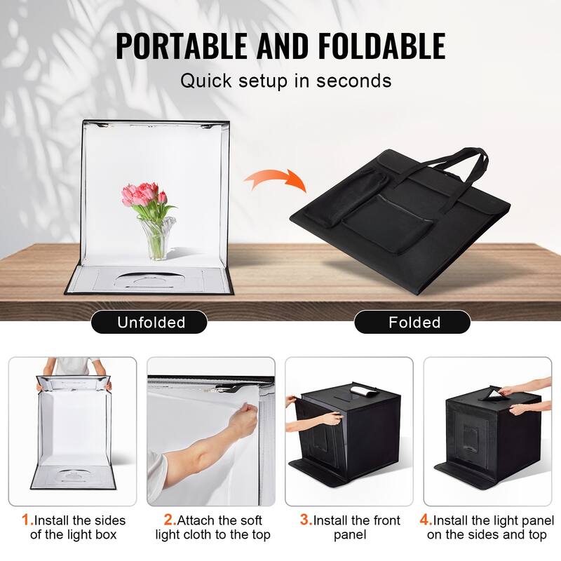 Photo Studio Light Box for Product Photography