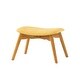 preview thumbnail 36 of 76, Hariata Mid-Century Modern Wingback Fabric Chair/Ottoman Set by Christopher Knight Home