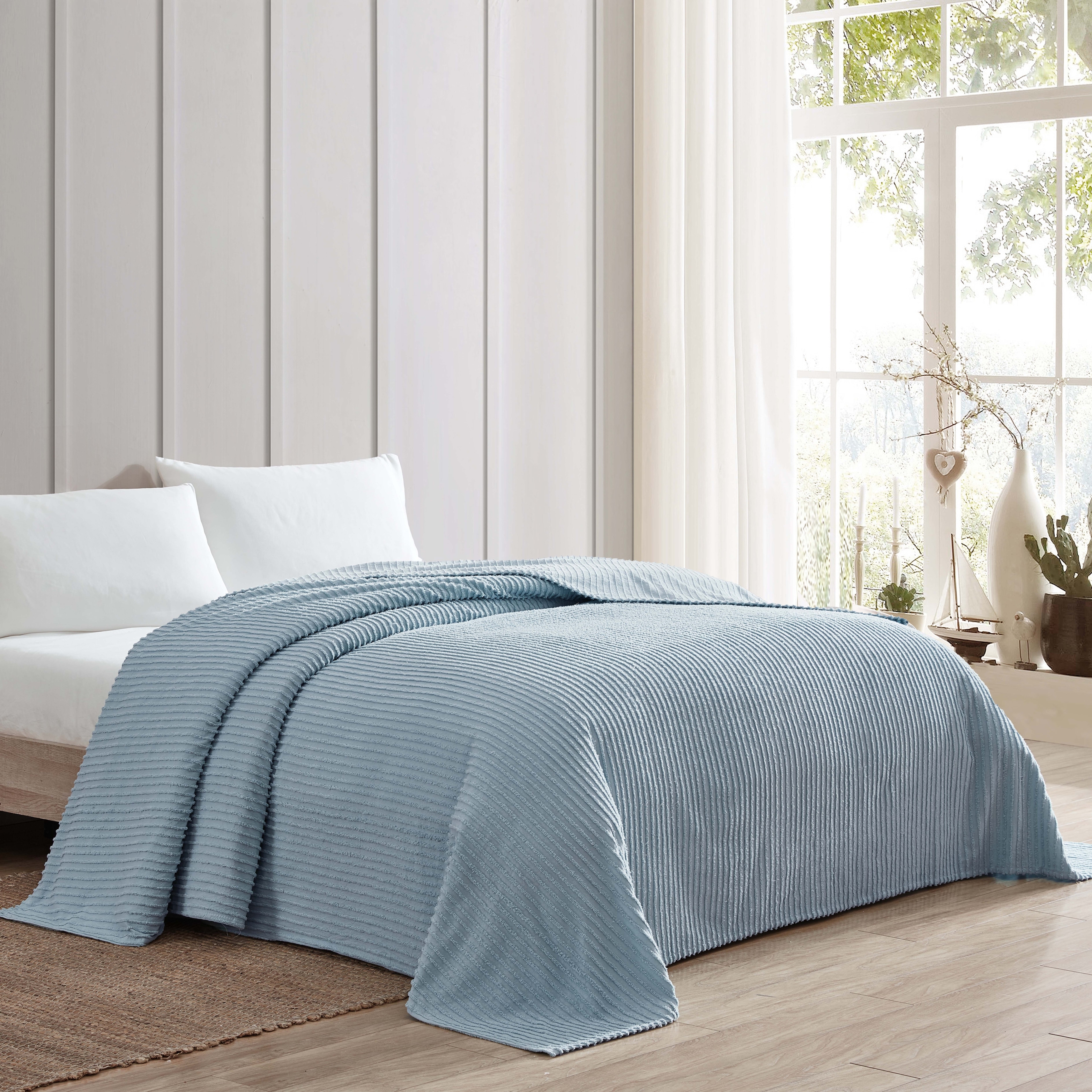 Channel Chenille Bedspread - Picture 7 of 47