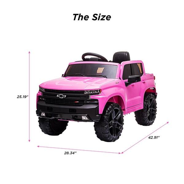 dimension image slide 0 of 3, 12V Kids Ride on Truck