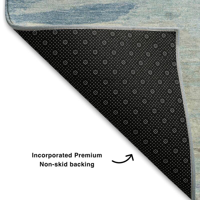 Premium Washable Super Soft Stripe Ombre Mayfield Rug