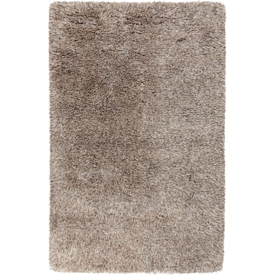 The Curated Nomad Baden Hand-woven Wool Soft Shag Area Rug