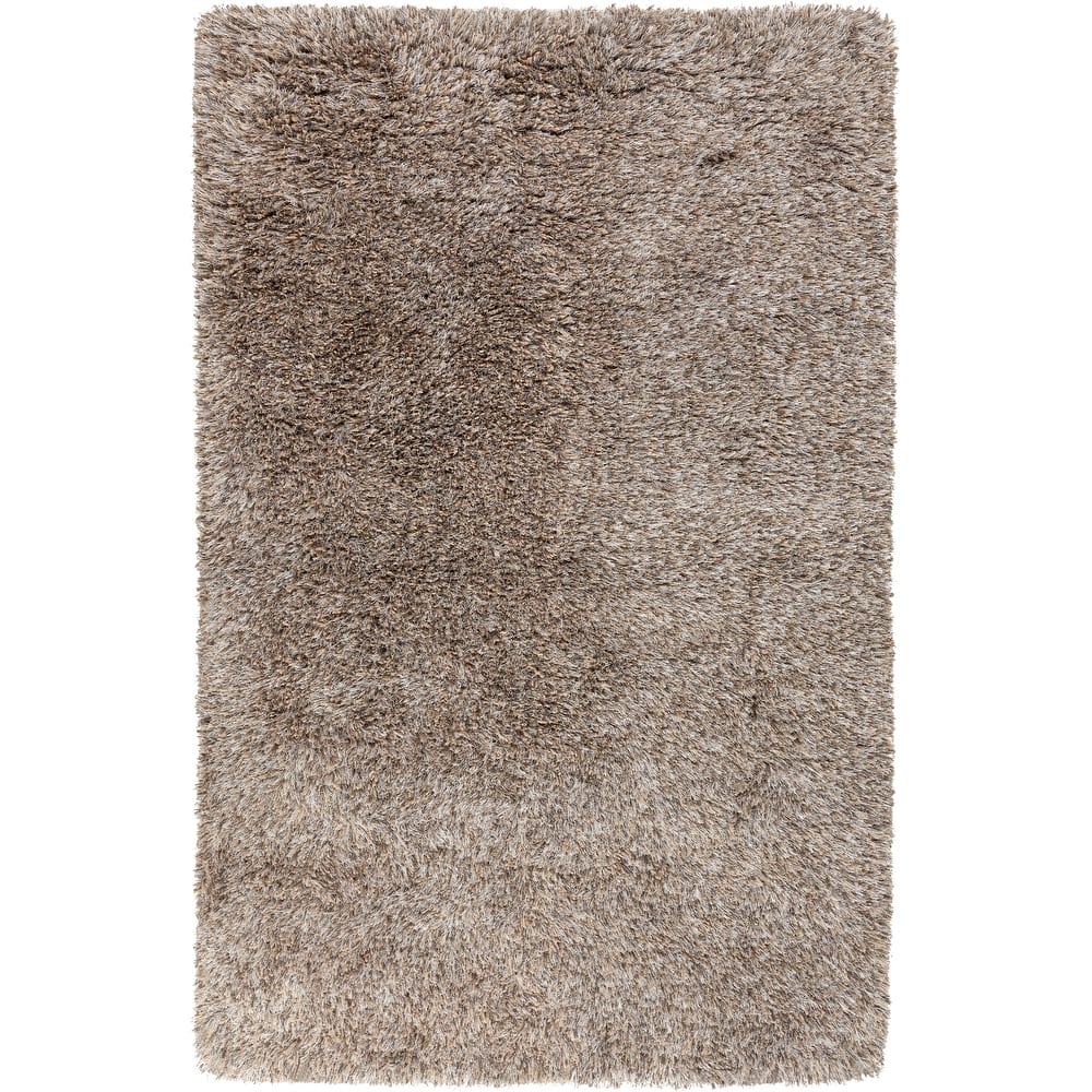 The Curated Nomad Baden Hand-woven Wool Soft Shag Area Rug