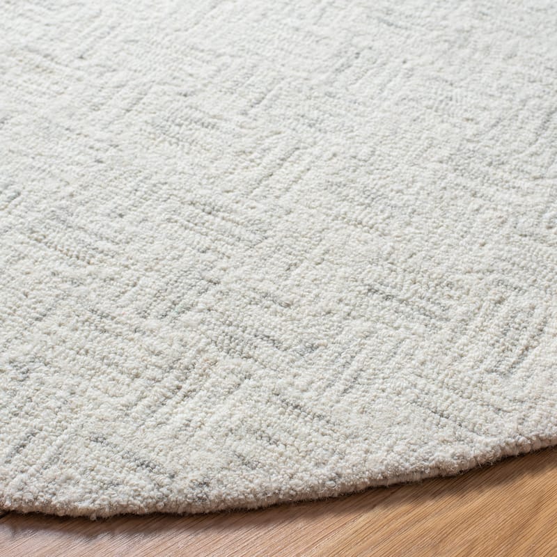 SAFAVIEH Handmade Micro-Loop Courteney Transitional Wool Rug