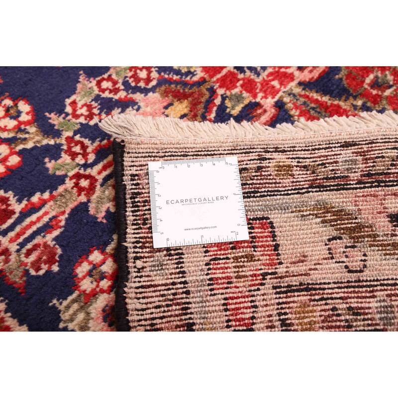 ECARPETGALLERY Hand-knotted Anadol Navy Wool Rug - 3'1 x 13'5