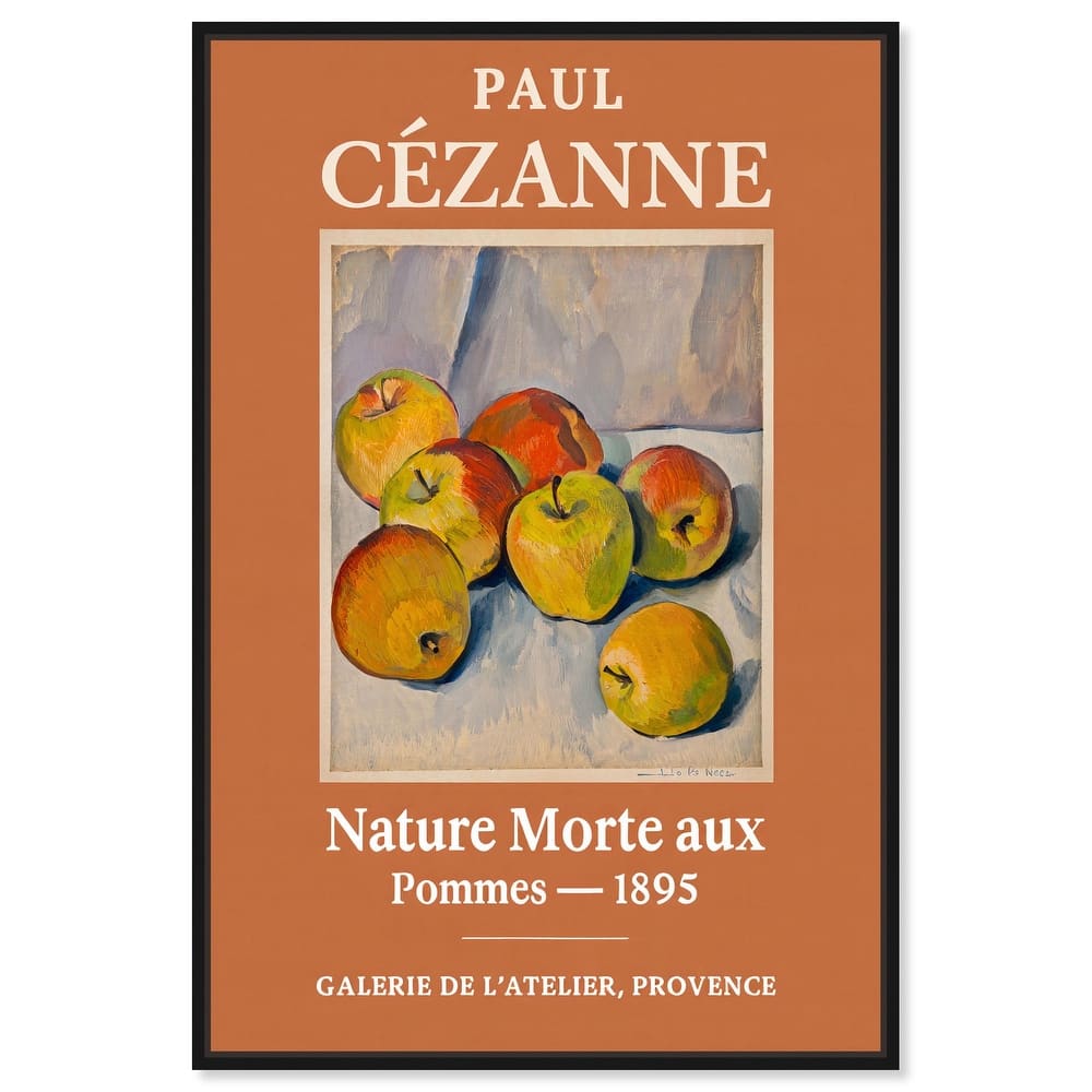 Apples of Cezanne Canvas by Art Remedy