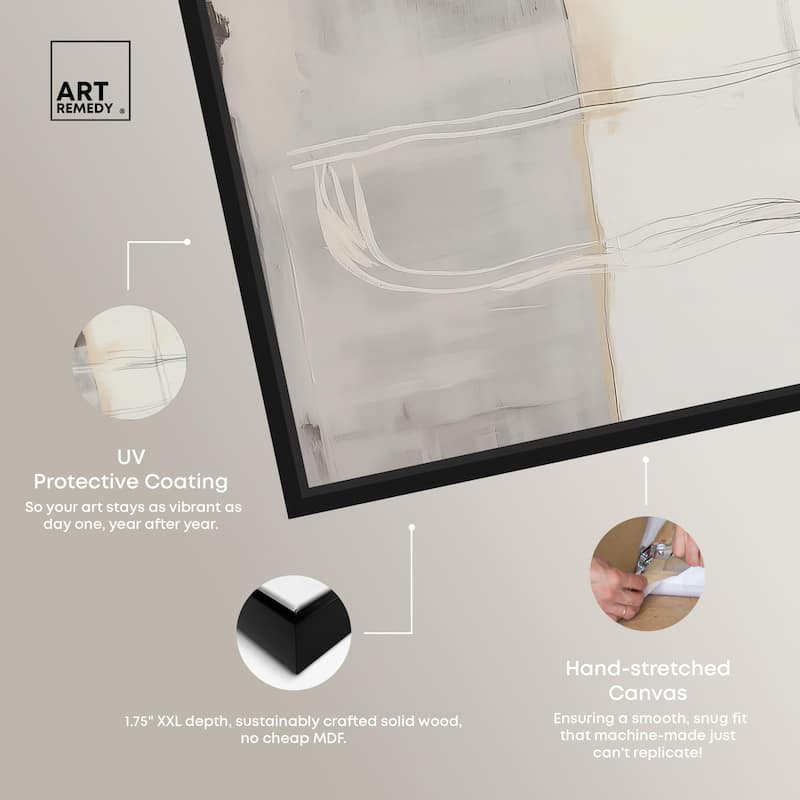 Gestural Glyphs I Canvas by Art Remedy