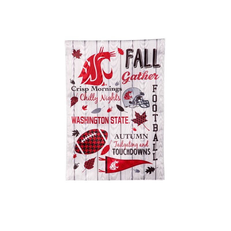 Washington State University, Moire Flag, Garden, Fall Seasonal