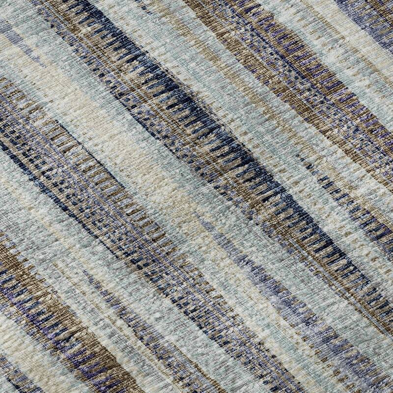 Premium Washable Super Soft Modern Stripes Mayfield Rug