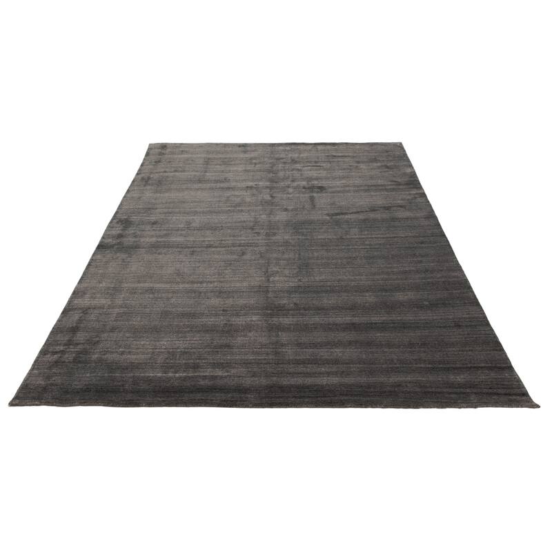 ECARPETGALLERY Hand-knotted Kashkuli Gabbeh Grey Wool Rug - 8'0 x 10'0