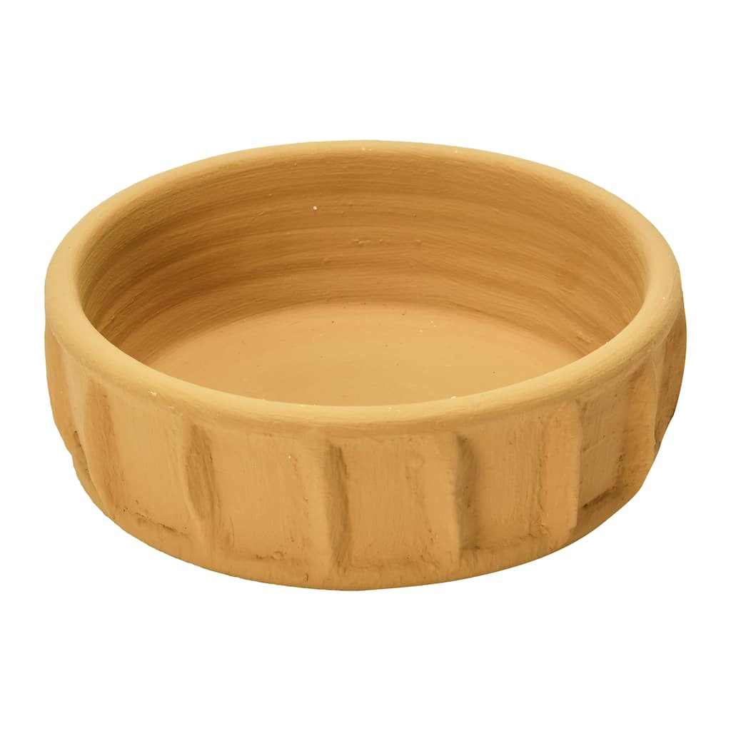 Decorative Terra-cotta Bowl